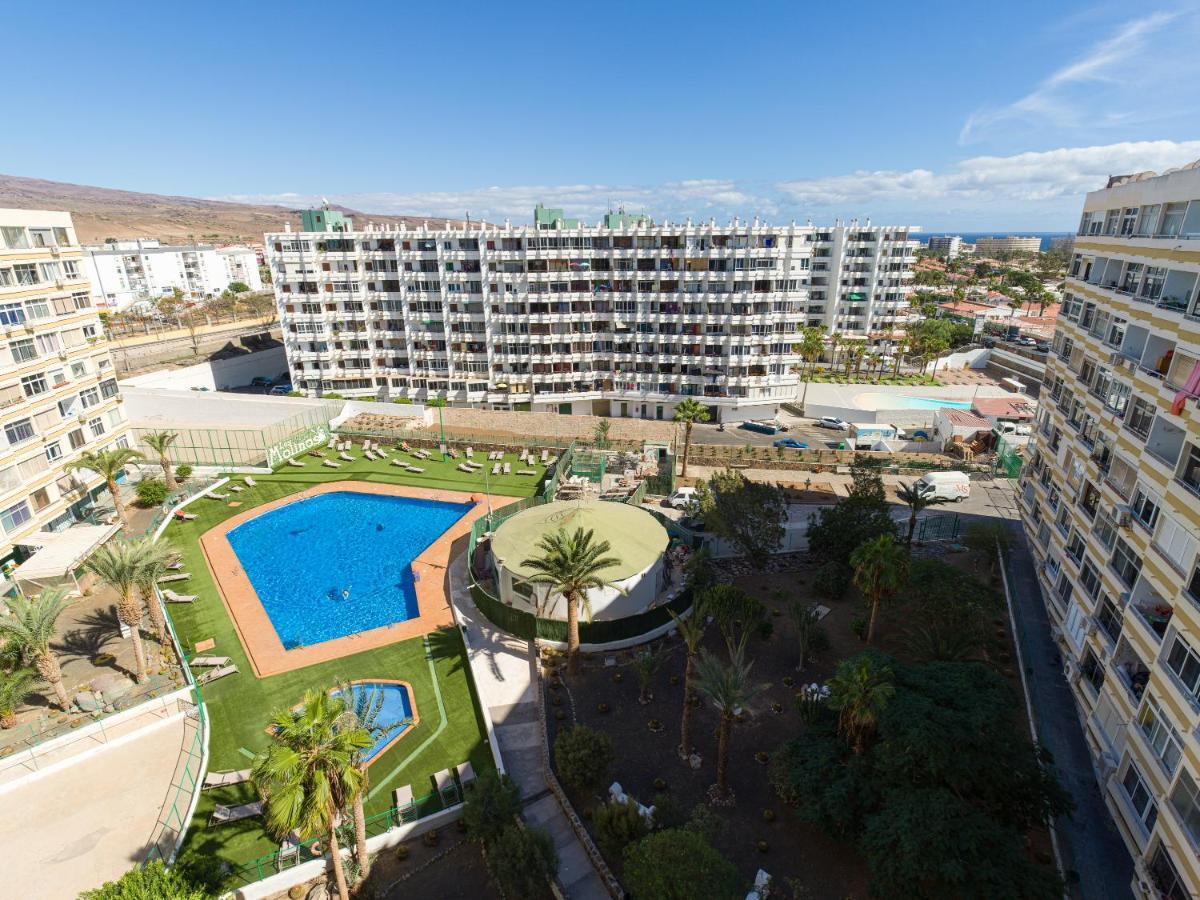 Top Floor Sea View Central Holiday Home Maspalomas  Zewnętrze zdjęcie